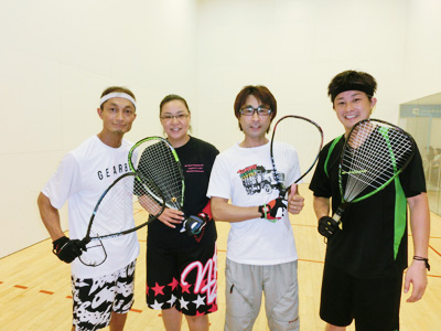 グンゼ Asp We Racquetballチャリティ Irt Japan 国際ラケットボール競技団体 Irtジャパン